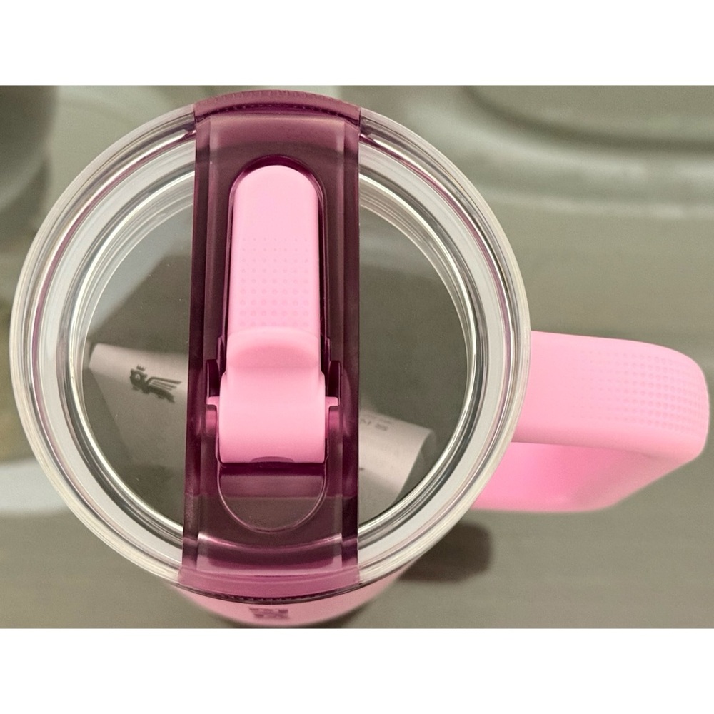 STANLEY QUENCHER PROTOUR 40OZ FLIP STRAW TUMBLER, CHERRY BLOSSOM PINK - Picture 3 of 4